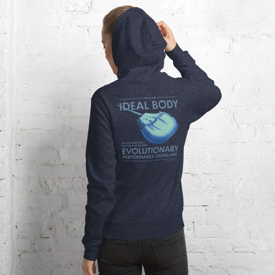 Apparel Cognitive Surplus | Horseshoe Crab: Peak Evolutionary Performance Hoodie