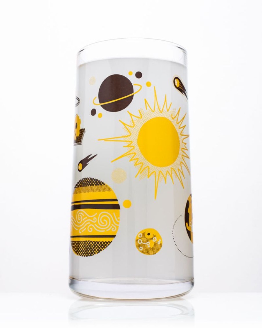 Kitchen + Bar Cognitive Surplus | Retro Space Drinking Glass - Astronomy Glass | Cognitive Surplus