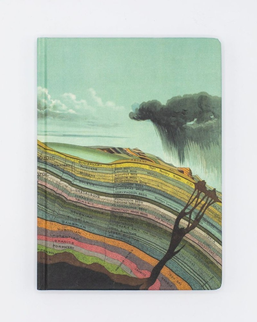 Notebooks Cognitive Surplus | Earth'S Geology Hardcover - Blank