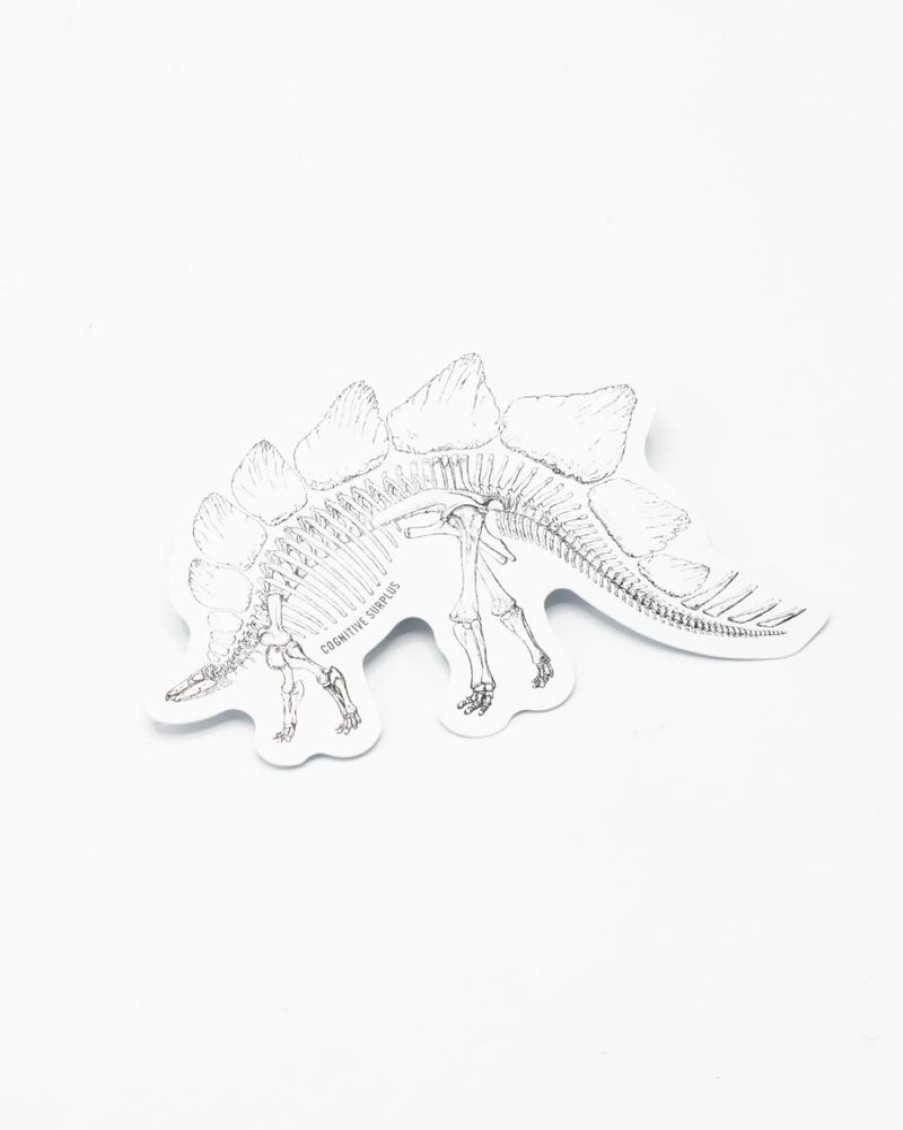 Stationery Cognitive Surplus | Stegosaurus Skeleton Sticker