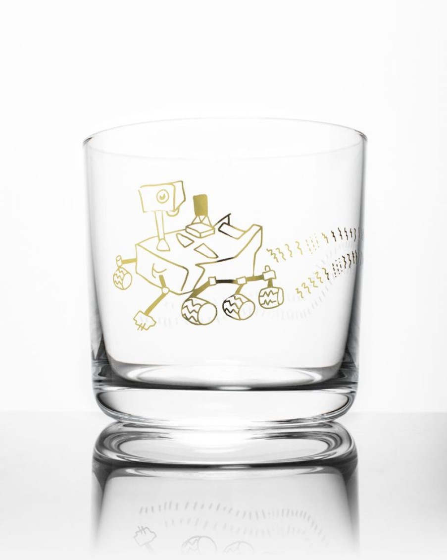 Kitchen + Bar Cognitive Surplus | Mars Rover Whiskey Glass - Scotch Glass | Cognitive Surplus