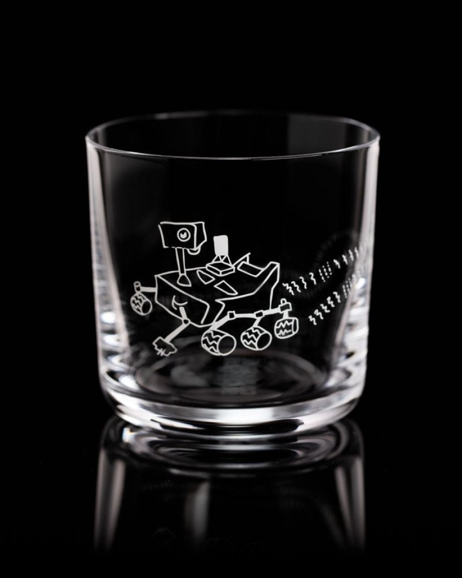 Kitchen + Bar Cognitive Surplus | Mars Rover Whiskey Glass - Scotch Glass | Cognitive Surplus