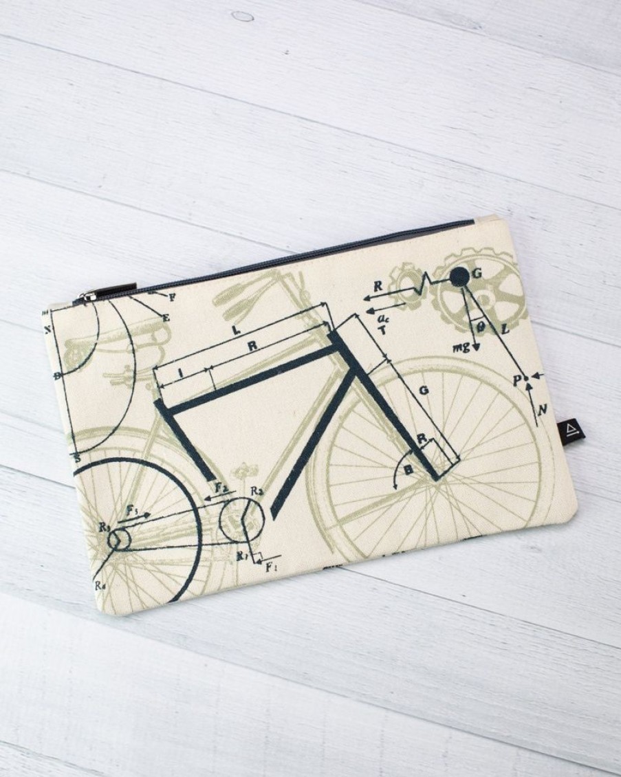 Bags Cognitive Surplus | Bicycle Zipper Pouch | Bicycle Gifts