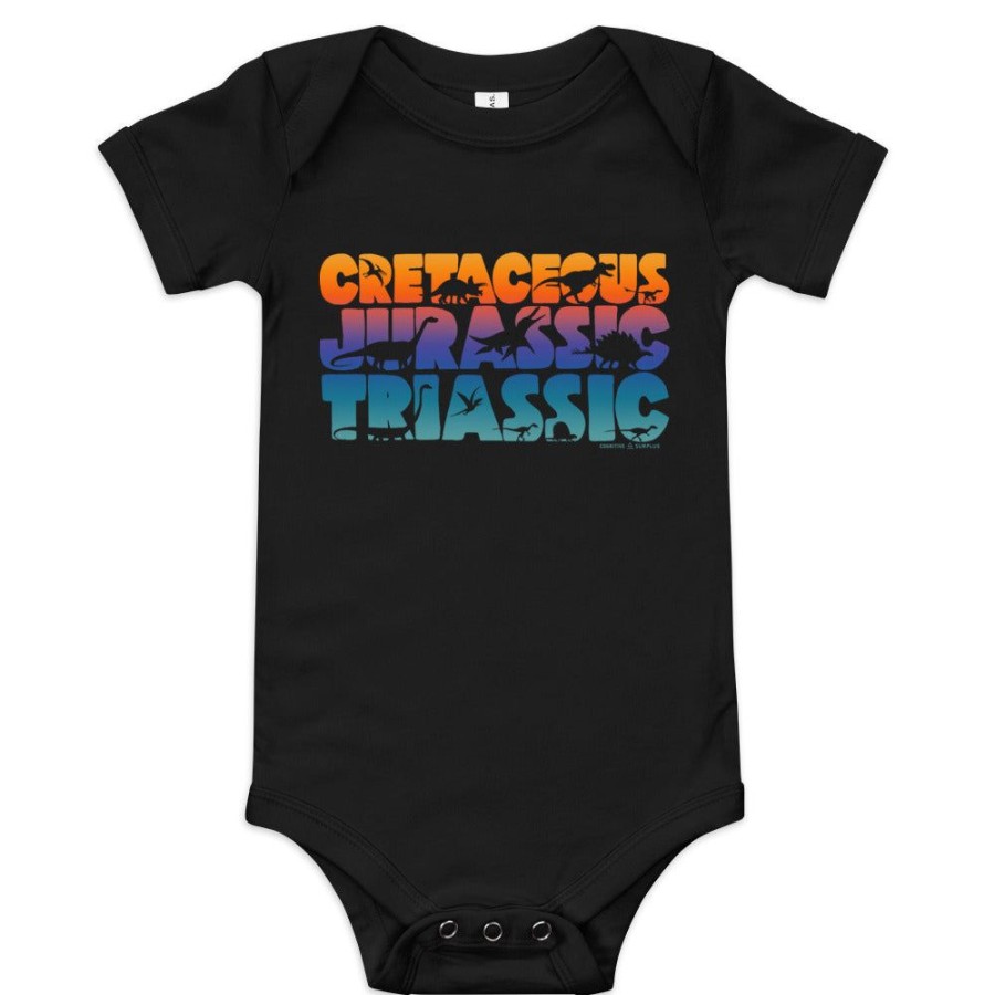 Apparel Cognitive Surplus | Eras Of Dinosaurs Baby Bodysuit