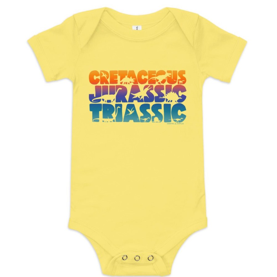 Apparel Cognitive Surplus | Eras Of Dinosaurs Baby Bodysuit