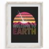 Wall Art Cognitive Surplus | Welcome To Earth Museum Print