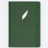 Notebooks Cognitive Surplus | Birds A5 Notebook - Ornithology - Dotted Lines | Cognitive Surplus Conifer Green