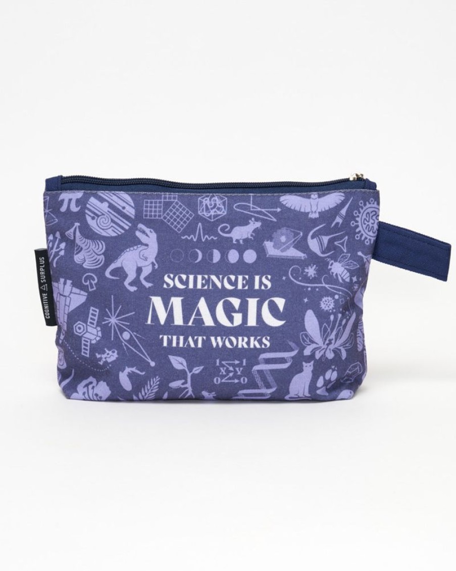 Bags Cognitive Surplus | Science Is Magic That Works Pencil Bag