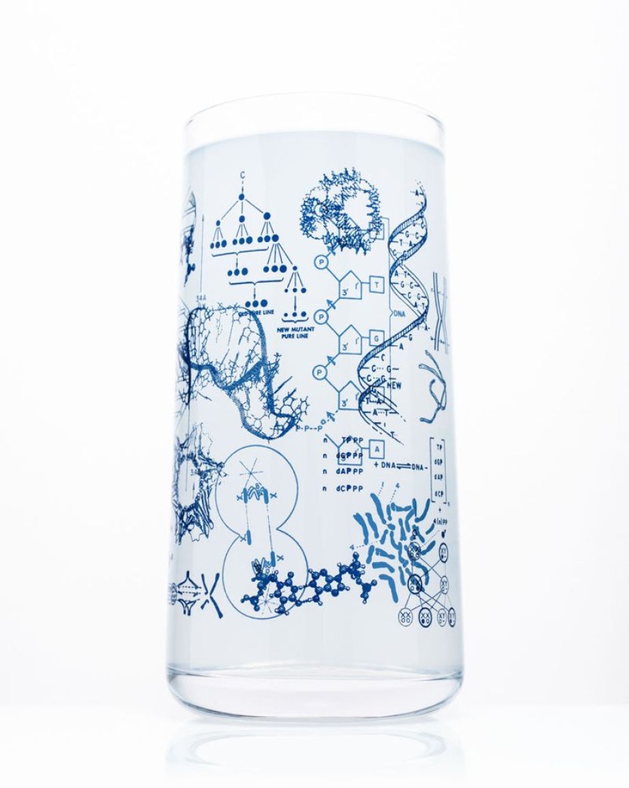 Kitchen + Bar Cognitive Surplus | Genetics & Dna Drinking Glass Tumbler Glass | Cognitive Surplus