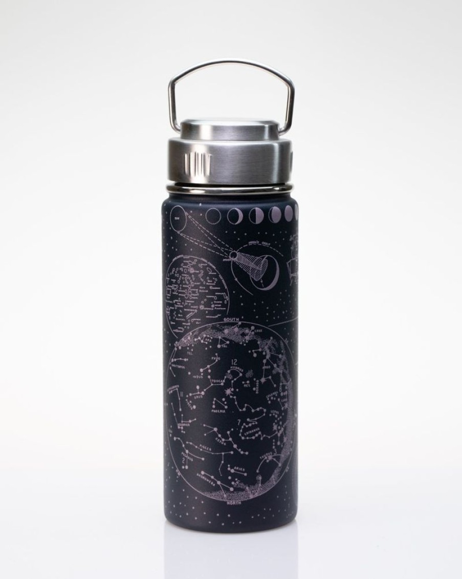 Kitchen + Bar Cognitive Surplus | Astronomy 18 Oz. Stainless Steel Water Bottle / Travel Mug | Cognitive Surplus