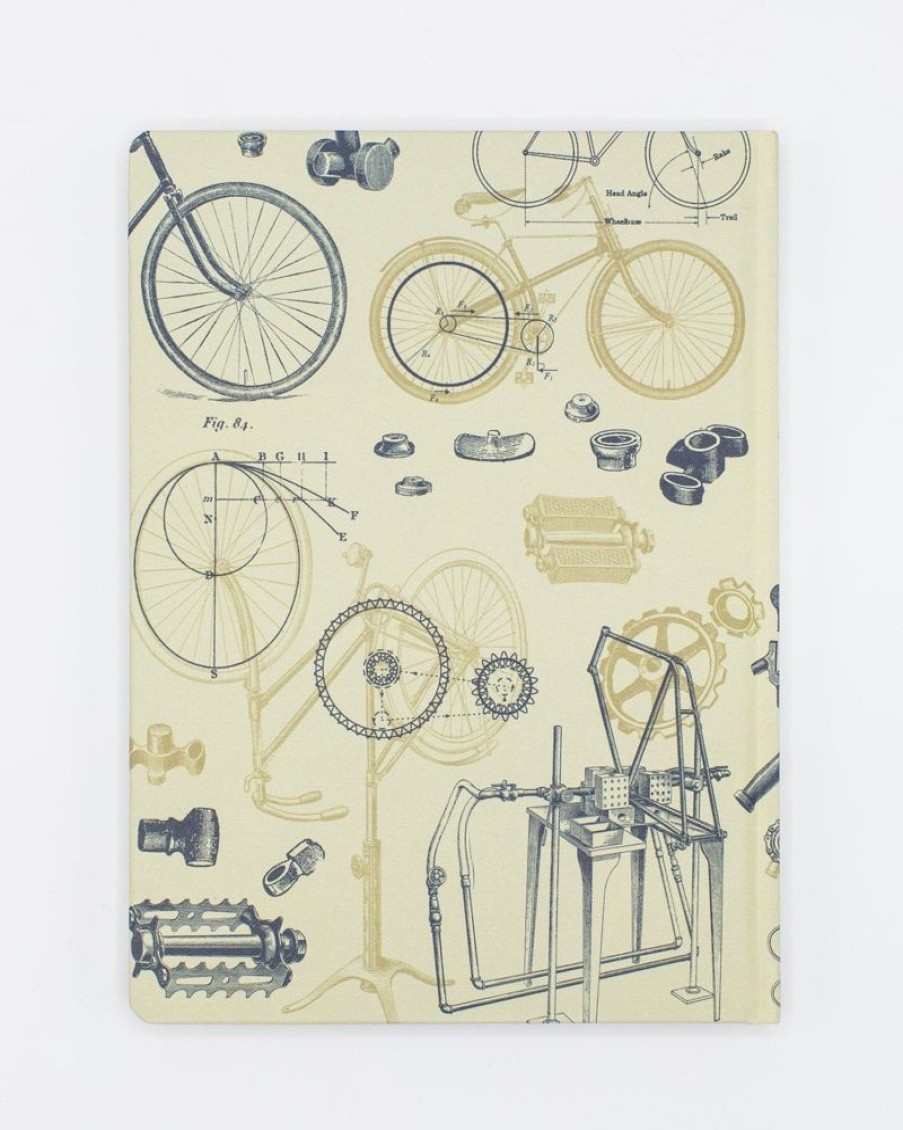 Notebooks Cognitive Surplus | Bicycle Notebook - Hardcover | Physics Gift