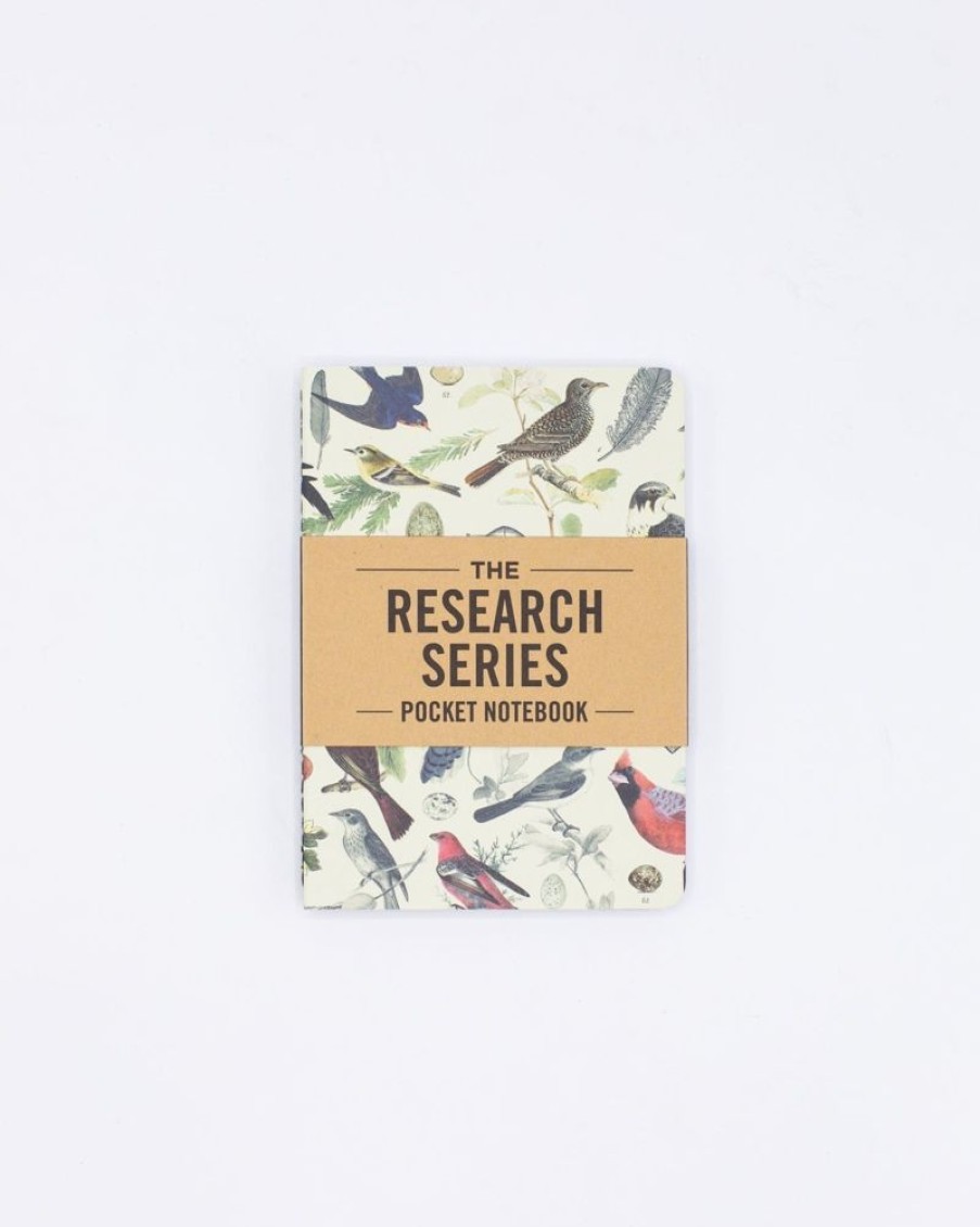 Notebooks Cognitive Surplus | Birds: Ornithology Pocket Notebook 4-Pack