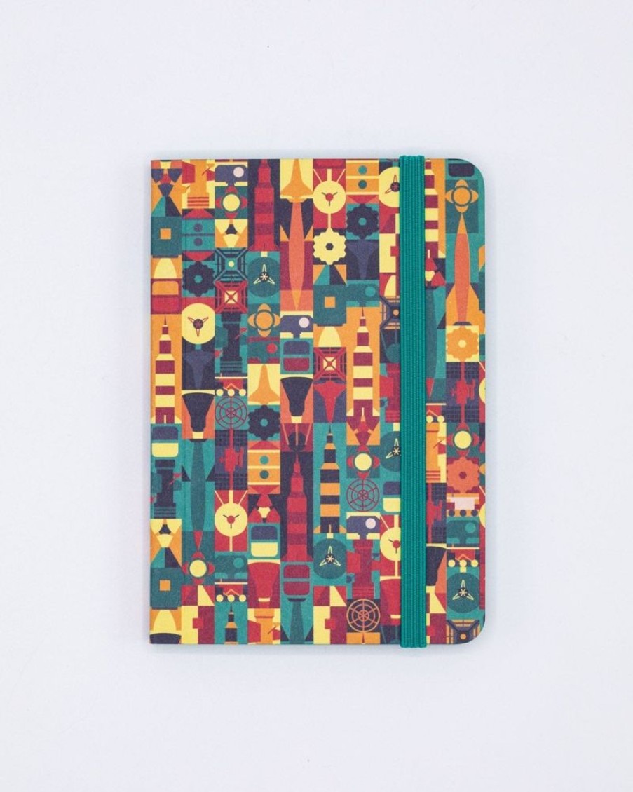 Notebooks Cognitive Surplus | Retro Rockets Observation Softcover