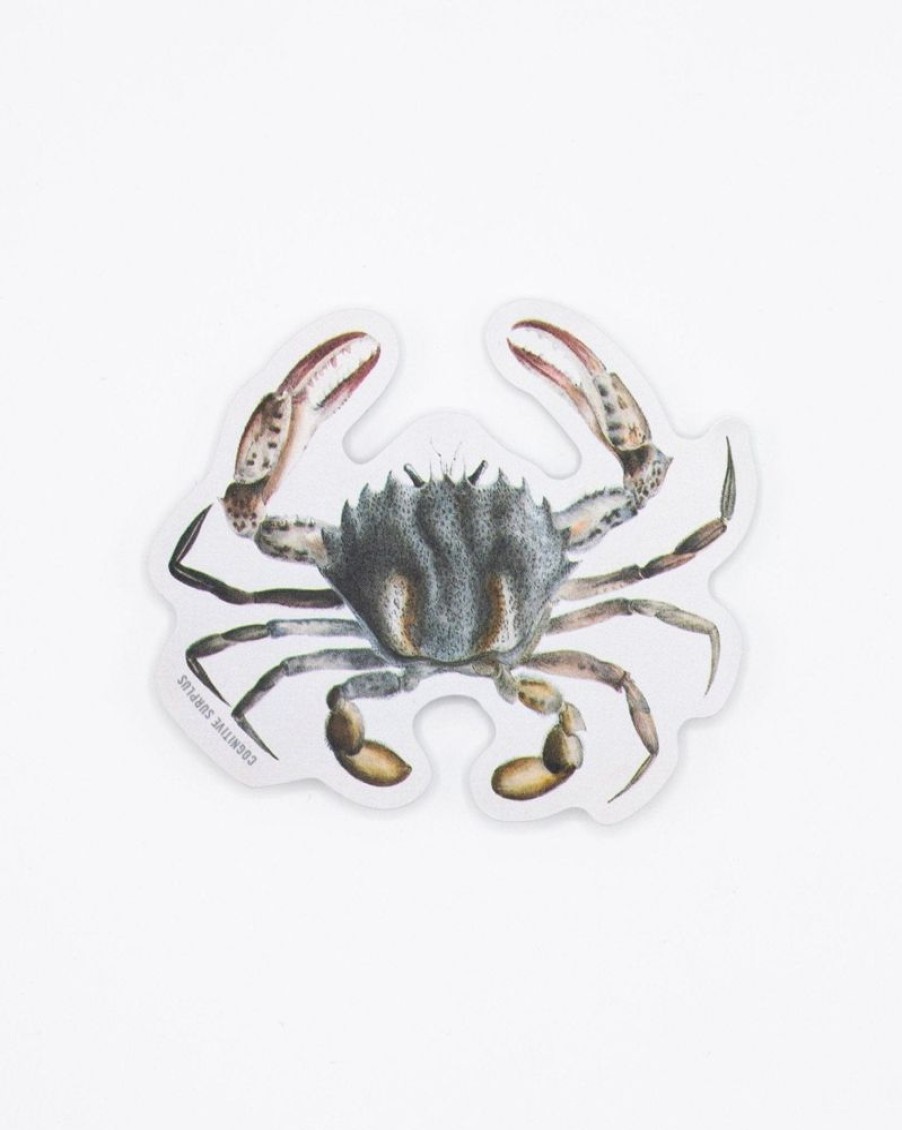 Stationery Cognitive Surplus | Lady Crab Sticker