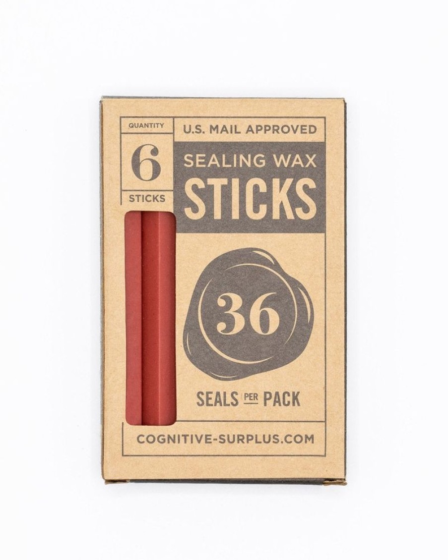 Stationery Cognitive Surplus | Red Currant Sealing Wax Sticks