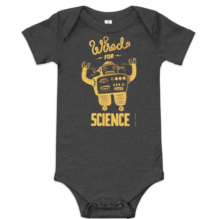 Apparel Cognitive Surplus | Wired For Science Baby Bodysuit