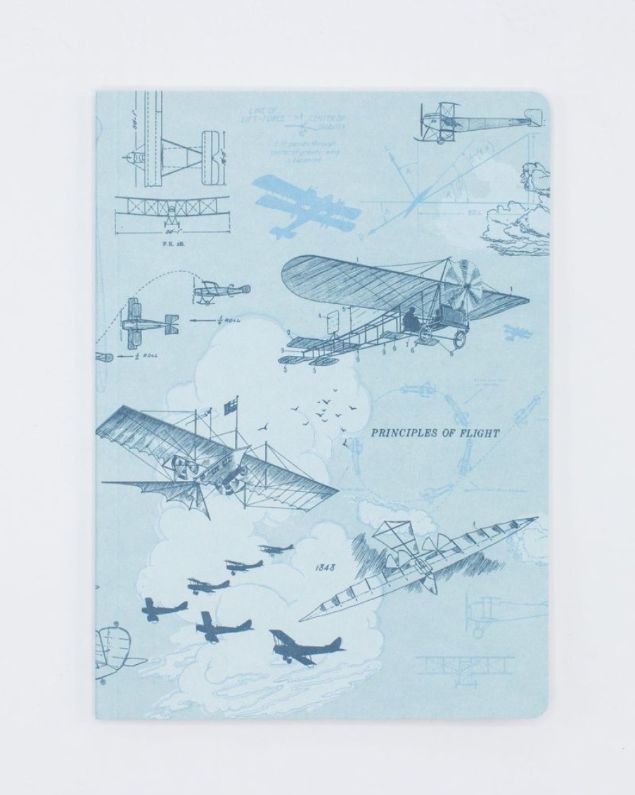 Notebooks Cognitive Surplus | Aviation Softcover Notebook | Dot Grid Journal