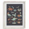 Wall Art Cognitive Surplus | Retro Dinosaurs Museum Print