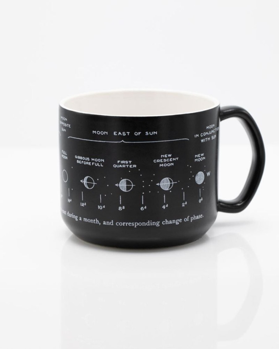 Kitchen + Bar Cognitive Surplus | Moon Phases Mug - Astronomy Mug | Cognitive Surplus