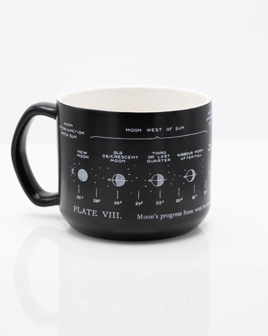 Kitchen + Bar Cognitive Surplus | Moon Phases Mug - Astronomy Mug | Cognitive Surplus