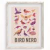 Wall Art Cognitive Surplus | Bird Nerd Art Print - Ornithology | Cognitive Surplus