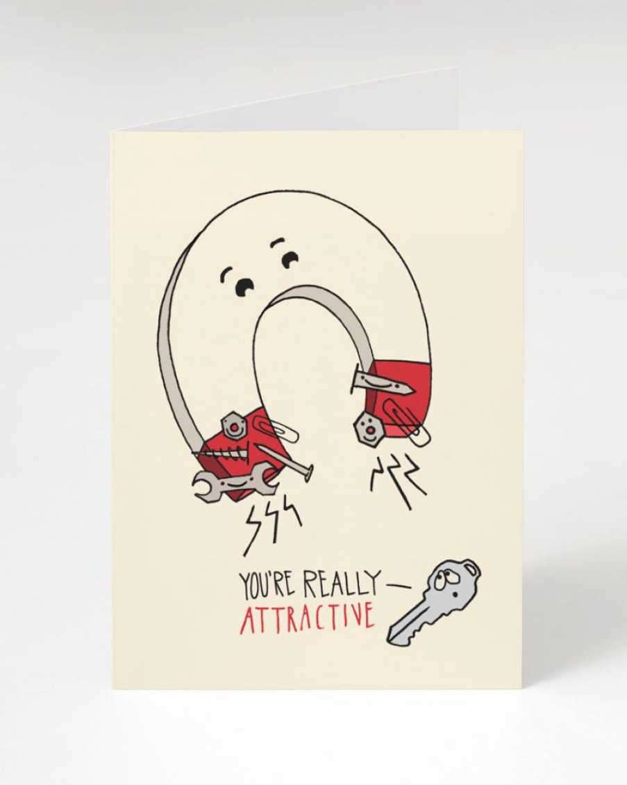 Stationery Cognitive Surplus | Attractive Magnet Physics Card - Valentine Card | Cognitive Surplus