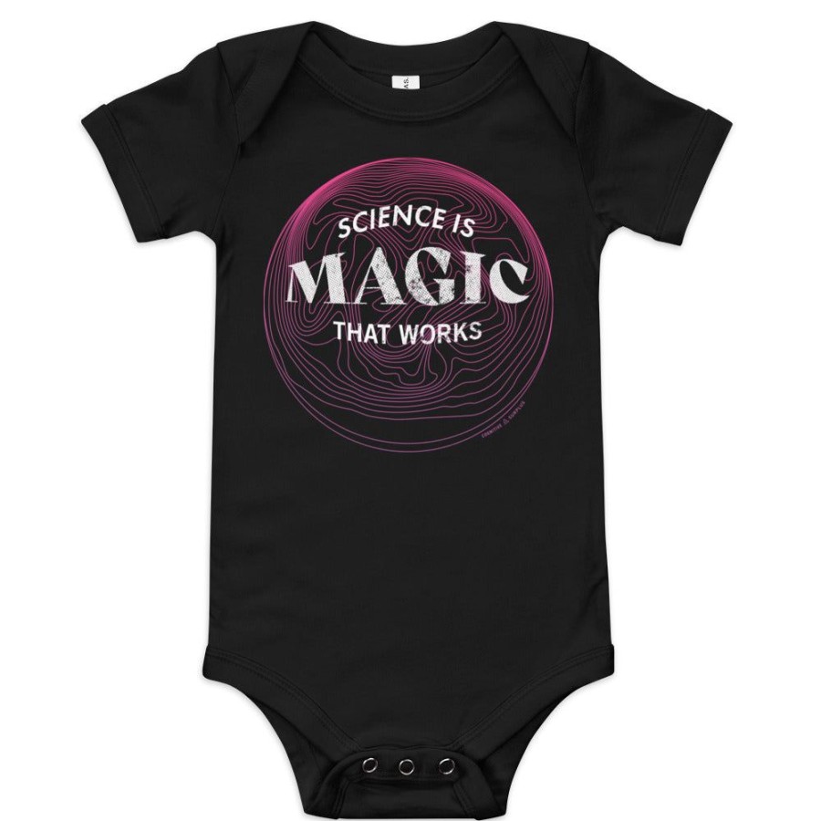 Apparel Cognitive Surplus | Science Is Magic That Works Baby Bodysuit