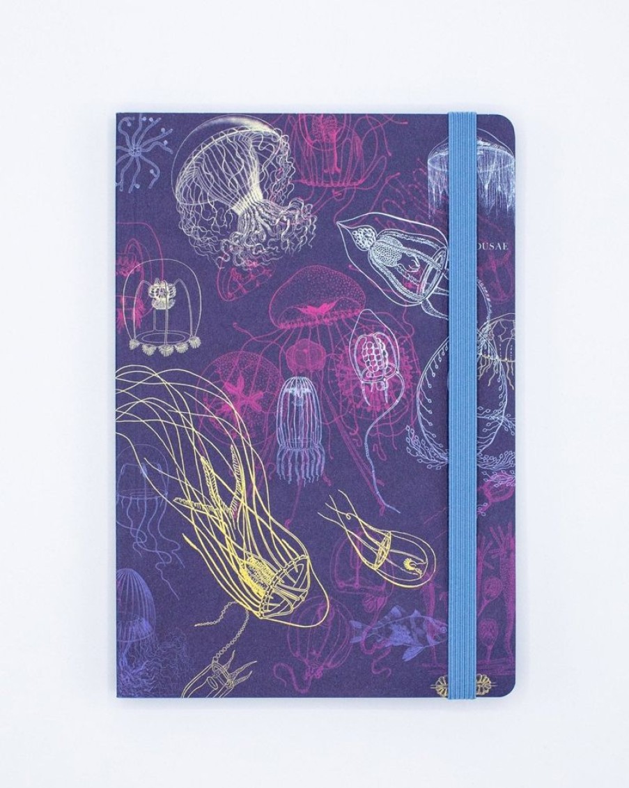 Notebooks Cognitive Surplus | Jellyfish A5 Notebook - Marine Biology - Dotted Lines | Cognitive Surplus