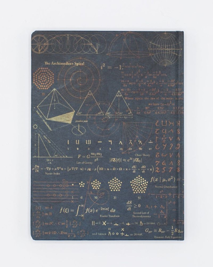 Notebooks Cognitive Surplus | Equations That Changed The World Hardcover - Blank