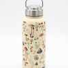 Kitchen + Bar Cognitive Surplus | Mushrooms Stainless Steel Vacuum Flask / Insulated Travel Thermos