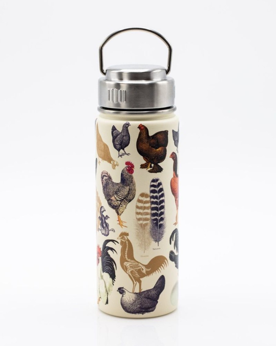 Kitchen + Bar Cognitive Surplus | Poultry Science: Chickens Stainless Steel Travel Mug | Cognitive Surplus