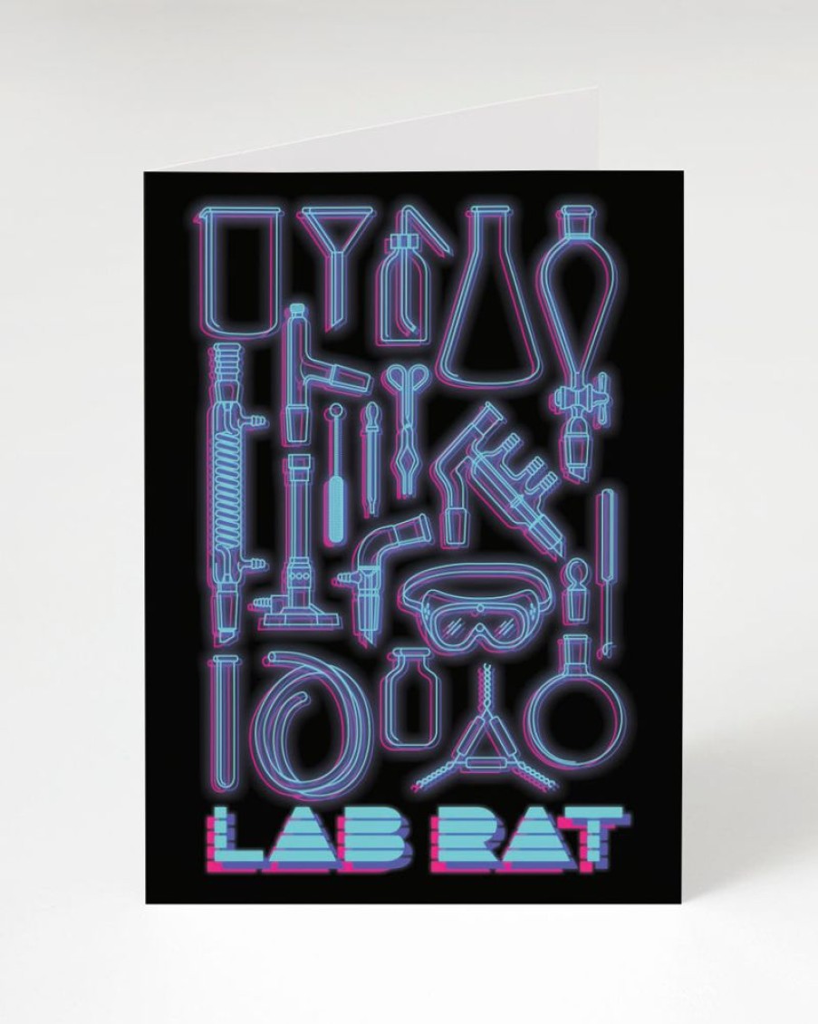 Stationery Cognitive Surplus | Lab Rat Greeting Card - Science Greeting Card | Cognitive Surplus