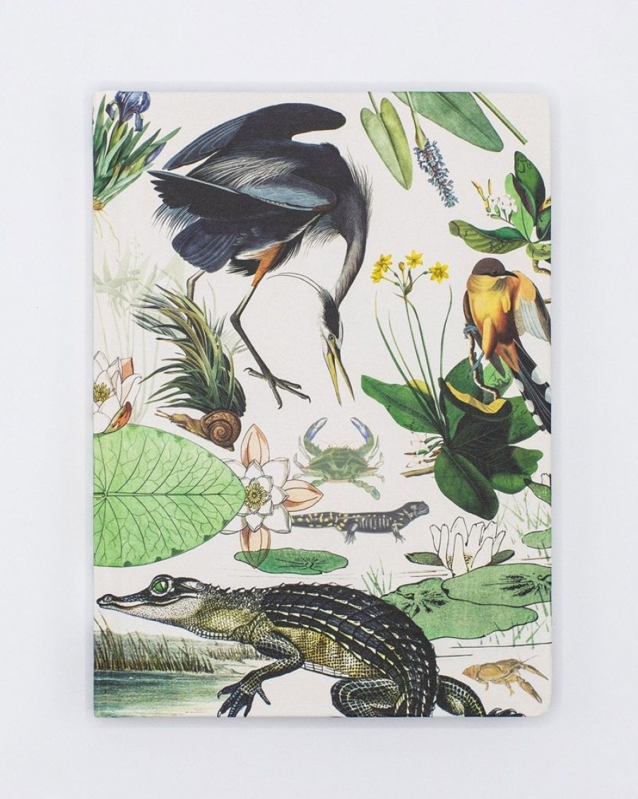 Notebooks Cognitive Surplus | Wetlands Hardcover Notebook | Ecology