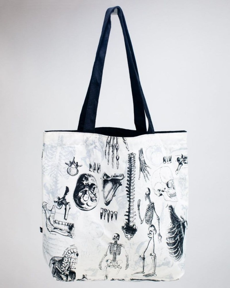 Bags Cognitive Surplus | Skeleton Tote Bag | Reversible Tote