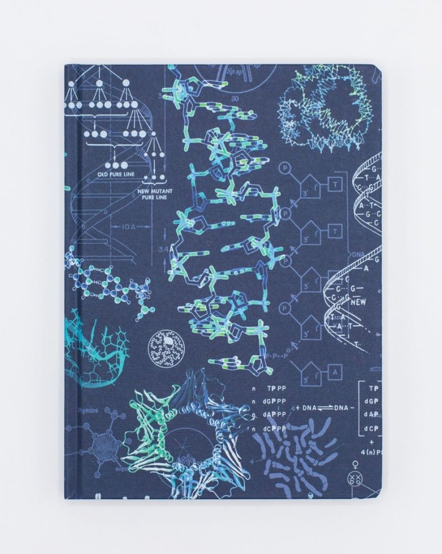 Notebooks Cognitive Surplus | Genetics & Dna Hardcover Notebook - Lined/Grid