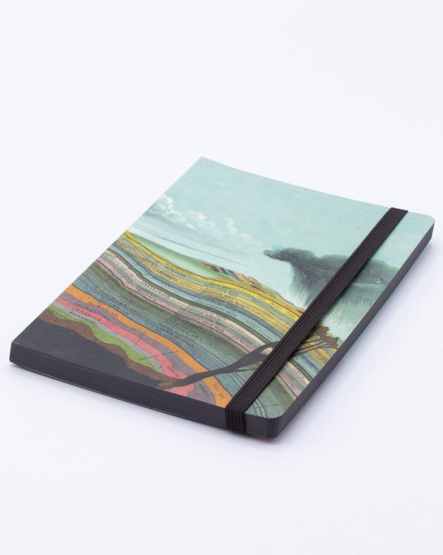 Notebooks Cognitive Surplus | Stratigraphy - Geology A5 Notebook | Cognitive Surplus