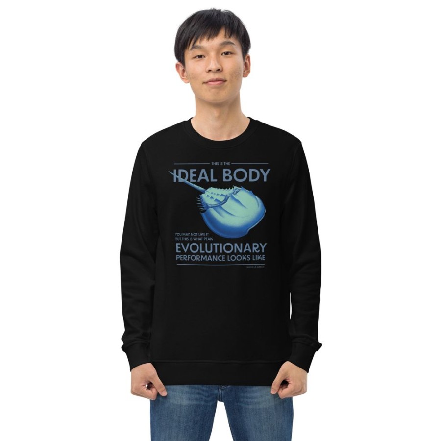 Apparel Cognitive Surplus | Horseshoe Crab: Peak Evolutionary Performance Sweatshirt - Organic