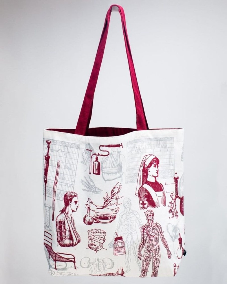 Bags Cognitive Surplus | Nurse Tote Bag | Reversible Tote, Medical Student Gift