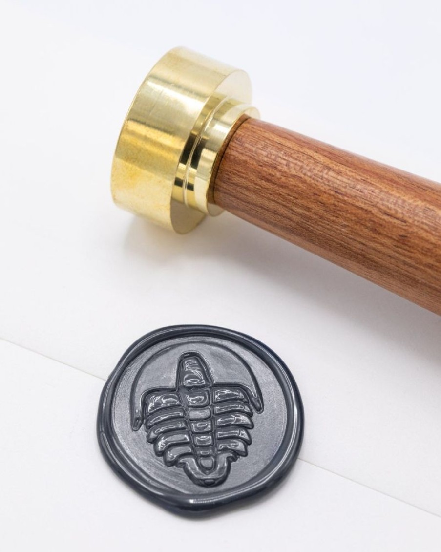 Stationery Cognitive Surplus | Ammonite Fossil Wax Seal | Cognitive Surplus