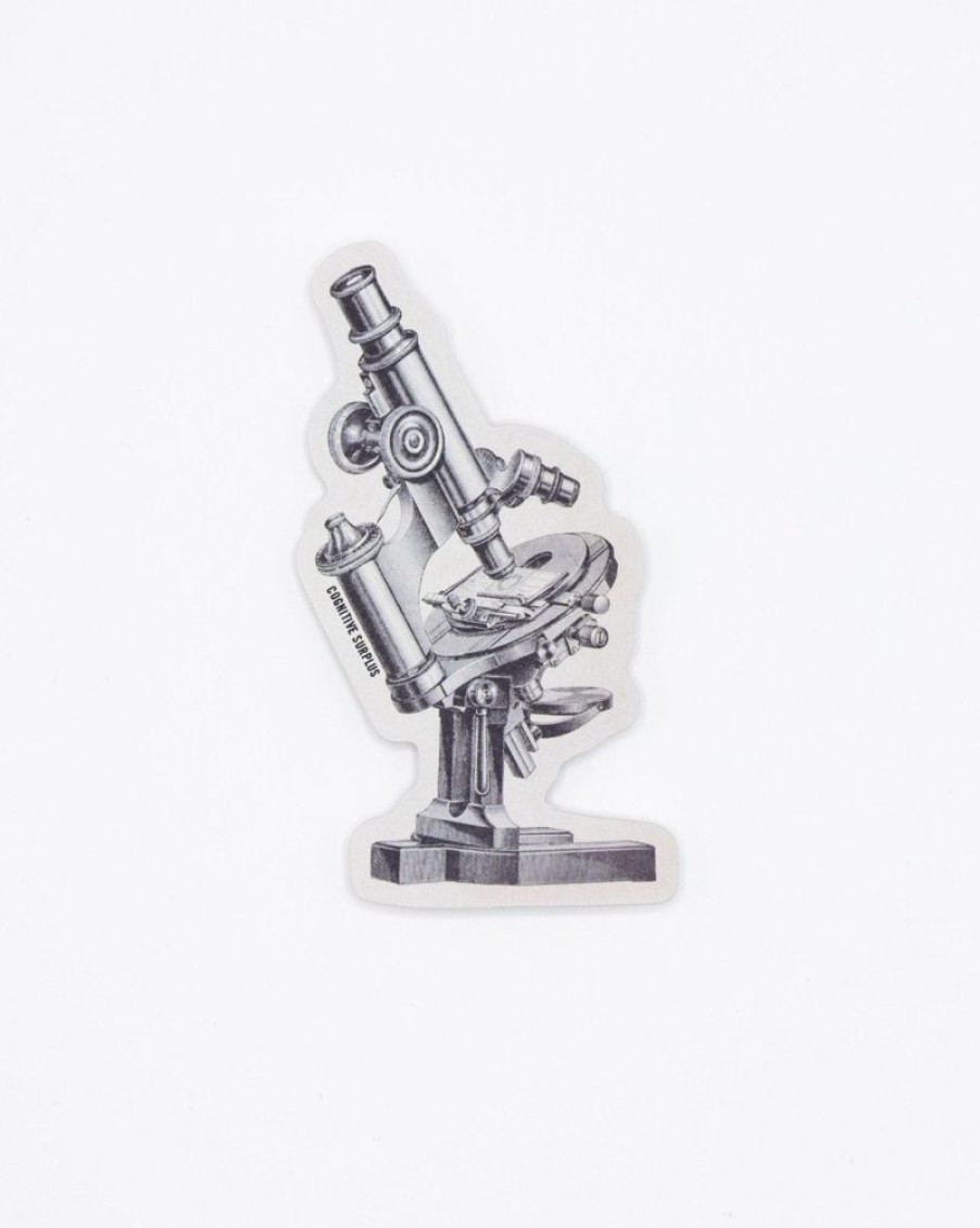 Stationery Cognitive Surplus | Microscope Sticker