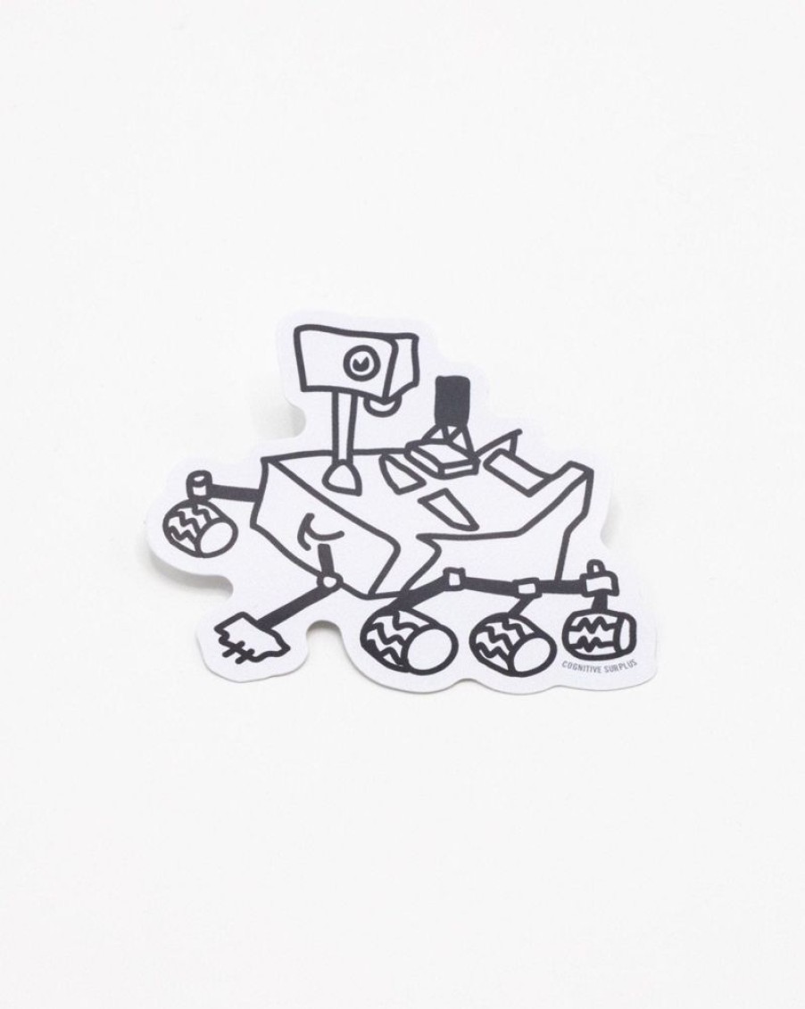 Stationery Cognitive Surplus | Perseverence Mars Rover Doodle Sticker