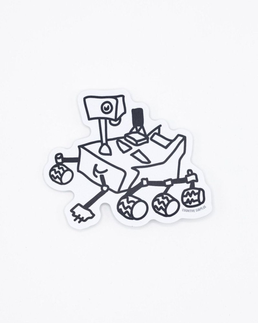 Stationery Cognitive Surplus | Perseverence Mars Rover Doodle Sticker