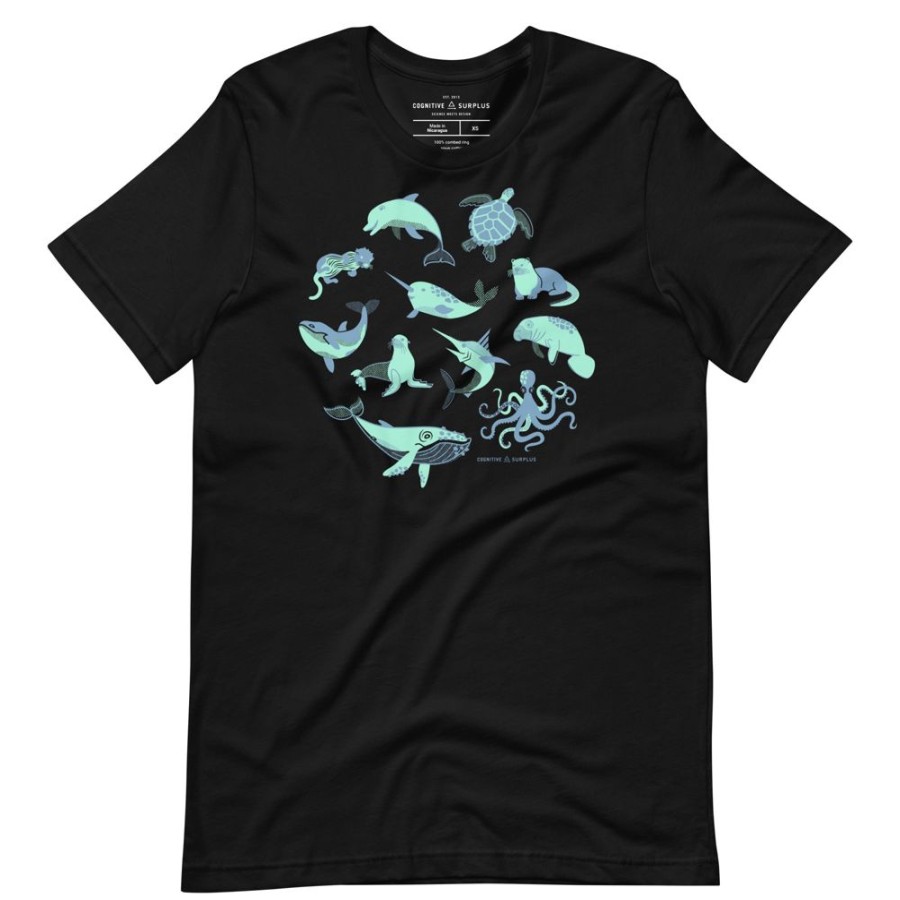 Apparel Cognitive Surplus | Retro Marine Life Graphic Tee