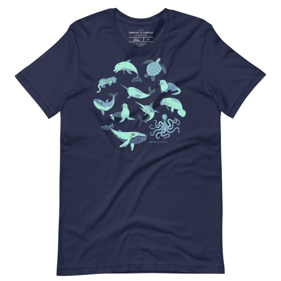 Apparel Cognitive Surplus | Retro Marine Life Graphic Tee