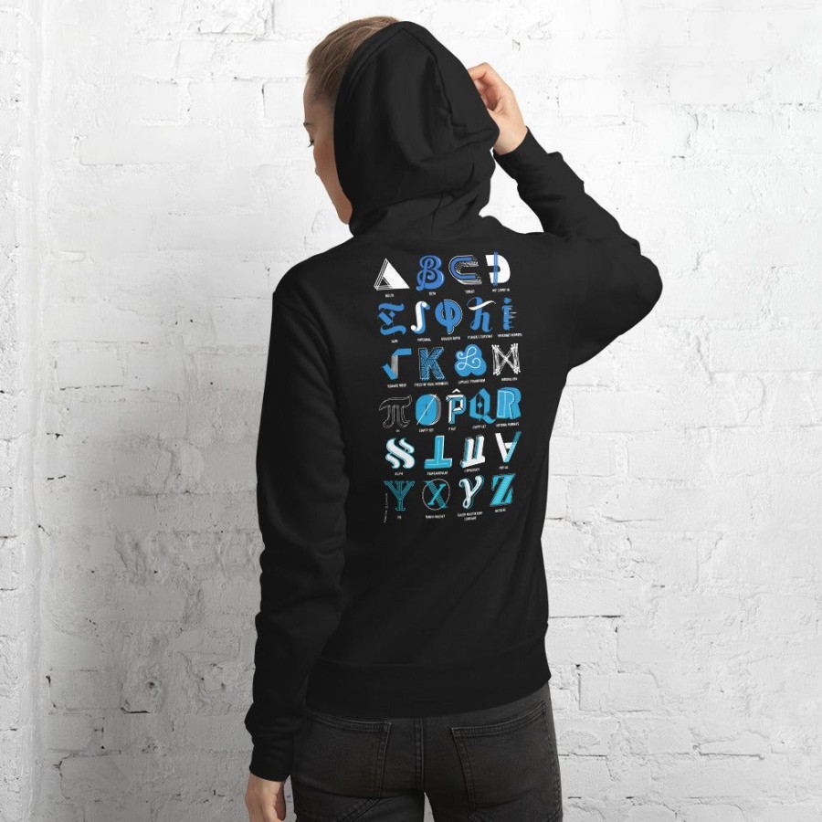 Apparel Cognitive Surplus | Mathematical Alphabet Hoodie