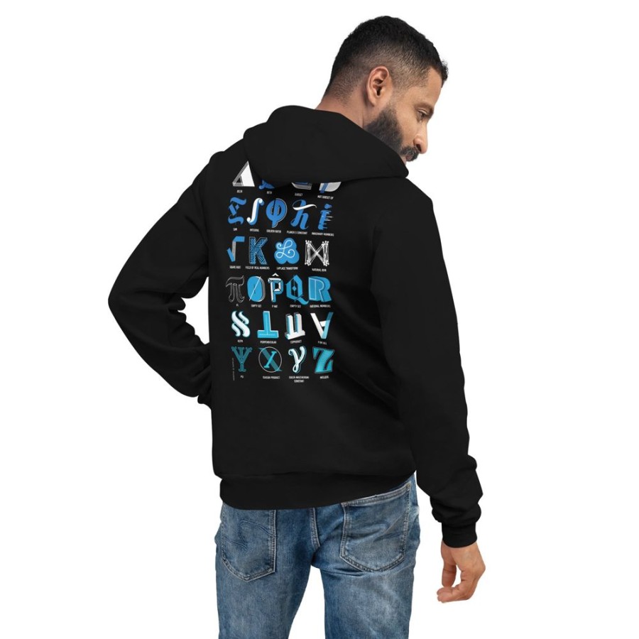 Apparel Cognitive Surplus | Mathematical Alphabet Hoodie