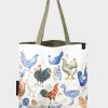 Bags Cognitive Surplus | Chickens & Eggs Tote Bag | Reversible Tote