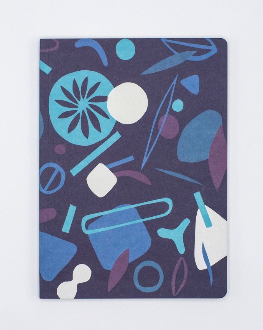 Notebooks Cognitive Surplus | Diatoms Softcover Notebook | Recycled Notebook