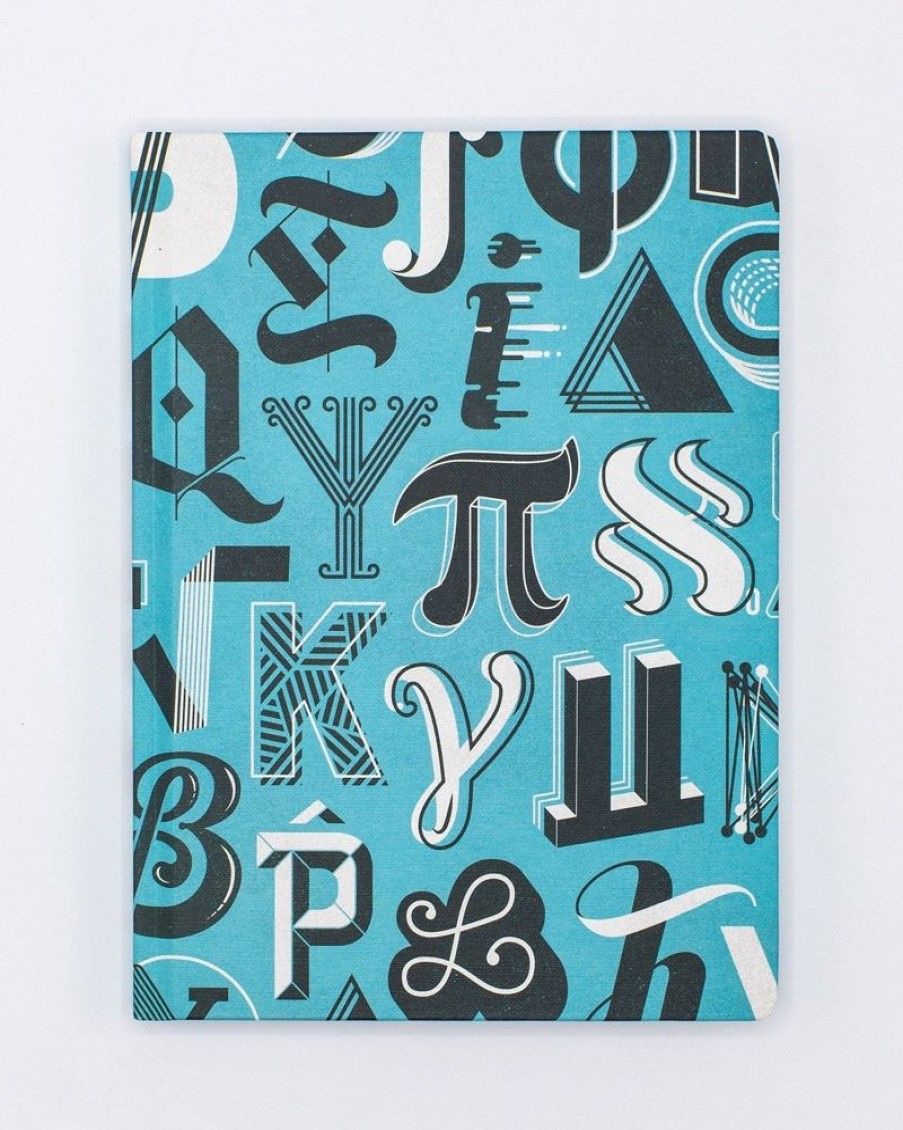 Notebooks Cognitive Surplus | Mathematical Alphabet Notebook - Hardcover