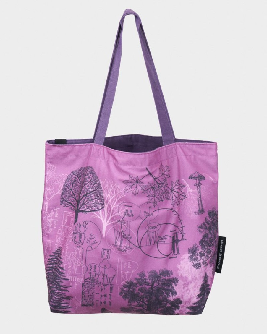 Bags Cognitive Surplus | Tree And Forest Tote Bag | Reversible Tote Bag